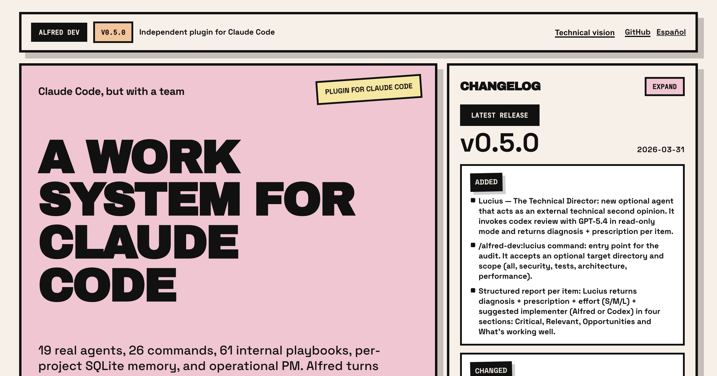 Alfred Dev - Claude Code plugin for development teams